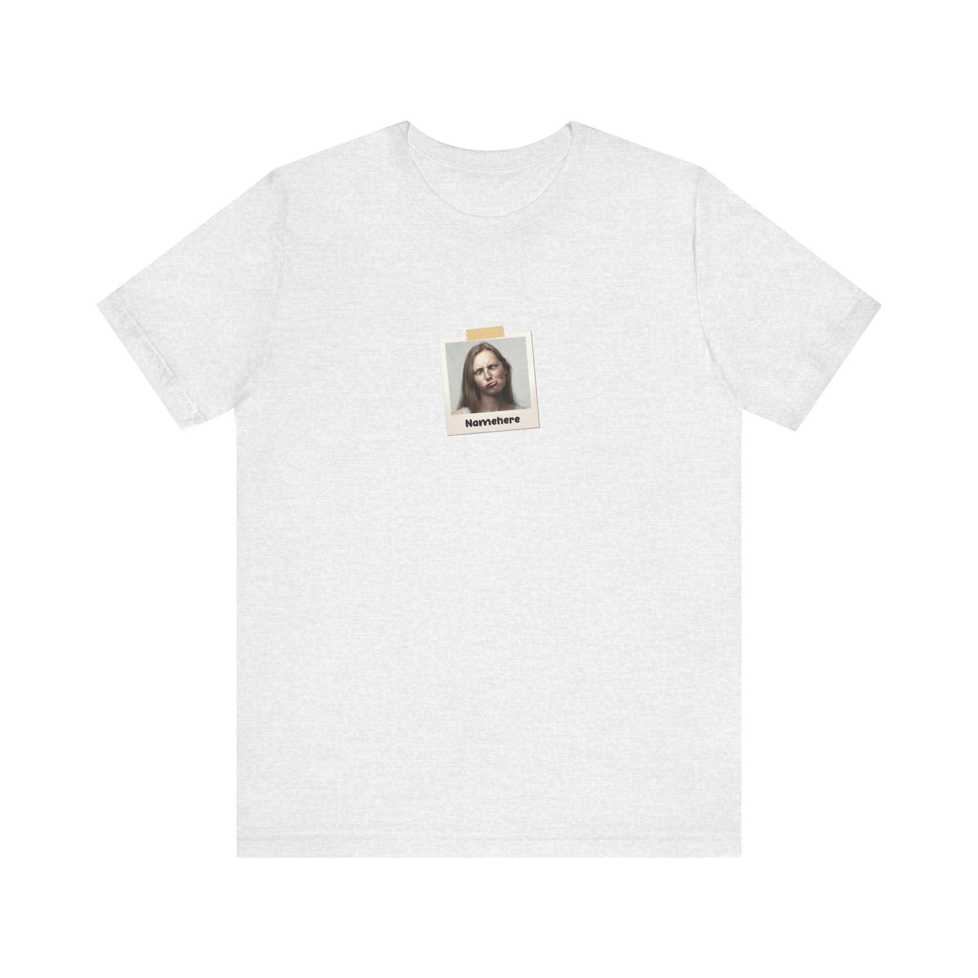 Custom Your Polaroid Tee Printify