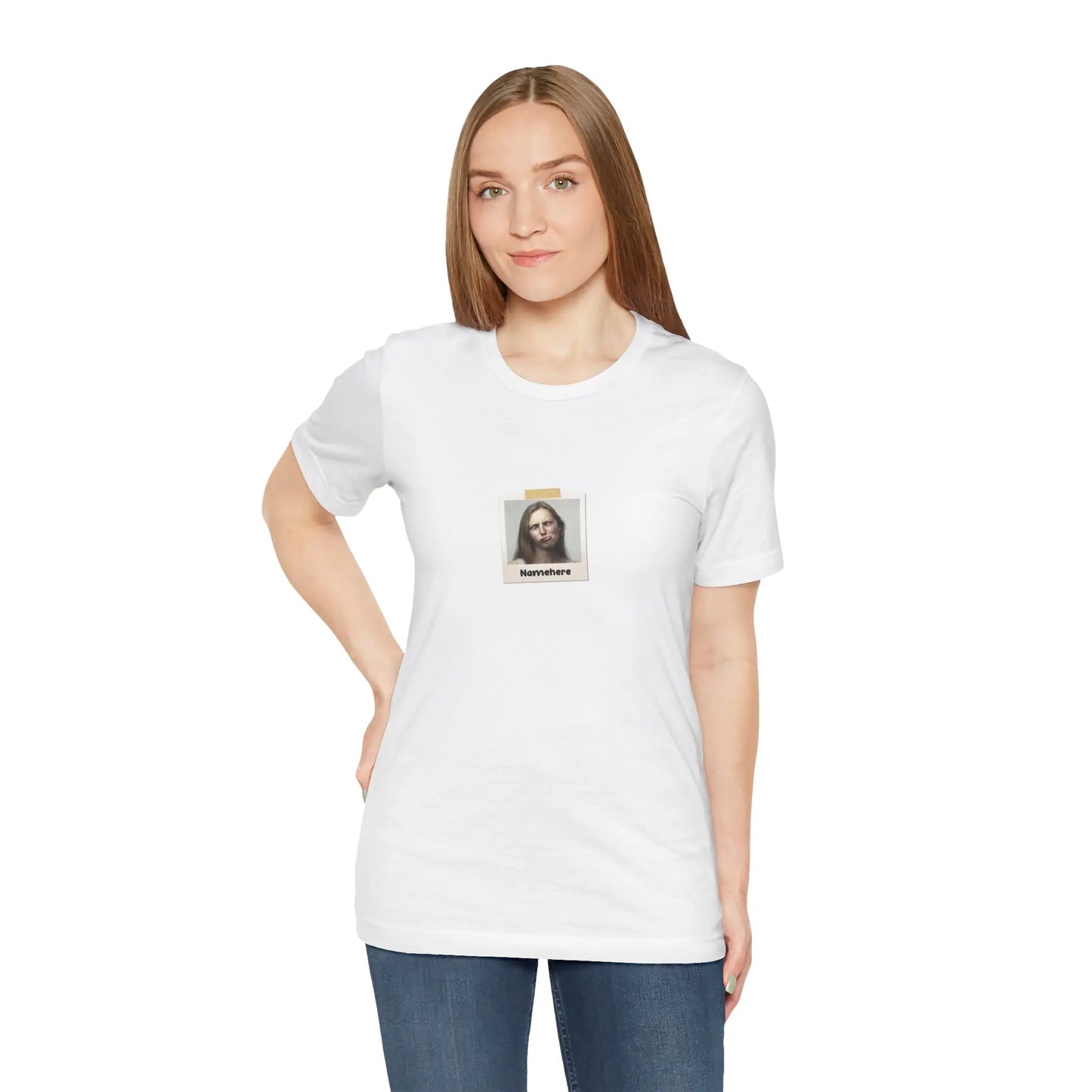 Custom Your Polaroid Tee Printify