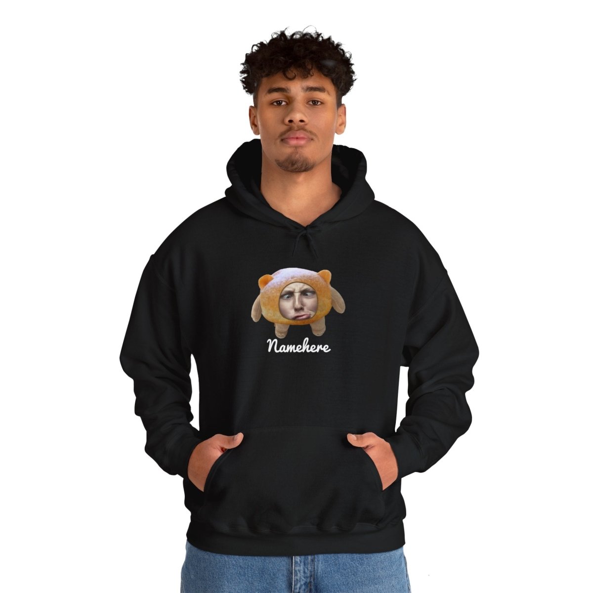 Custom Your Bread Face Hoodie - Mixmytee