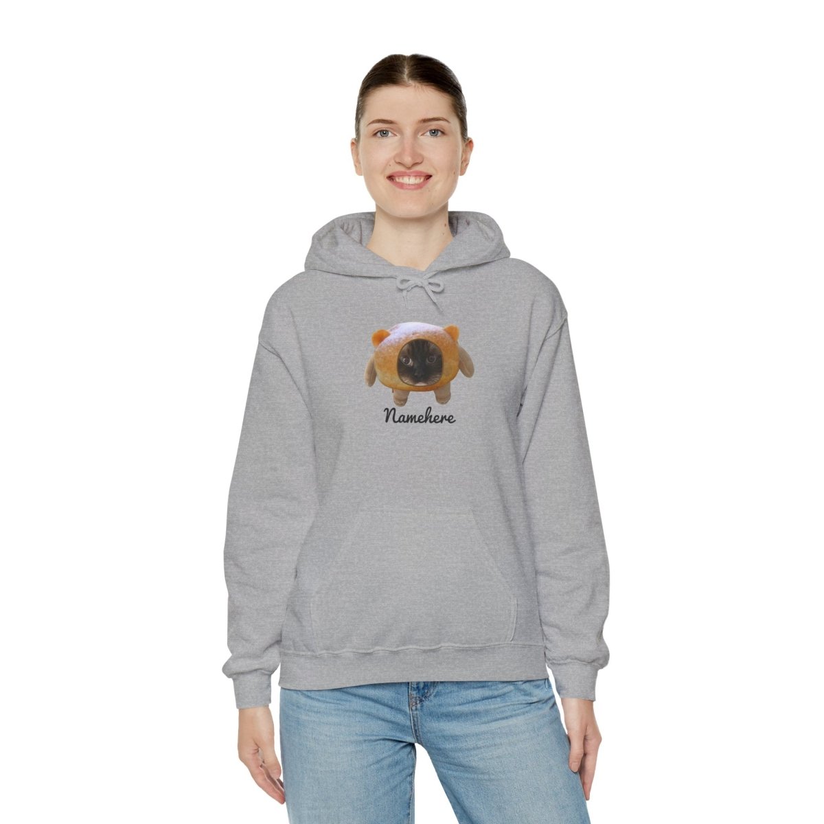 Custom Your Bread Face Hoodie - Mixmytee