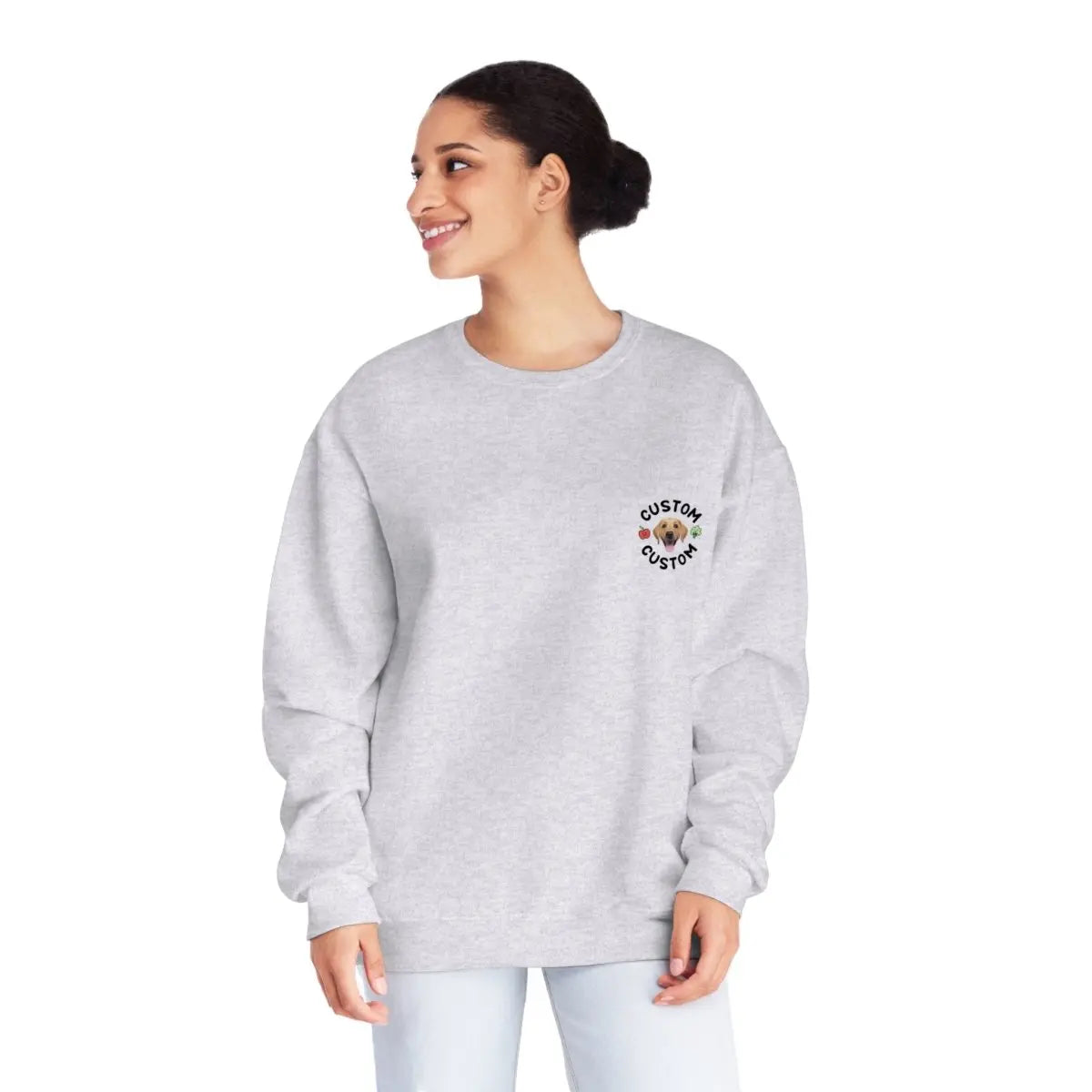 Custom Your Cute Face Sweatshirt - Mixmytee