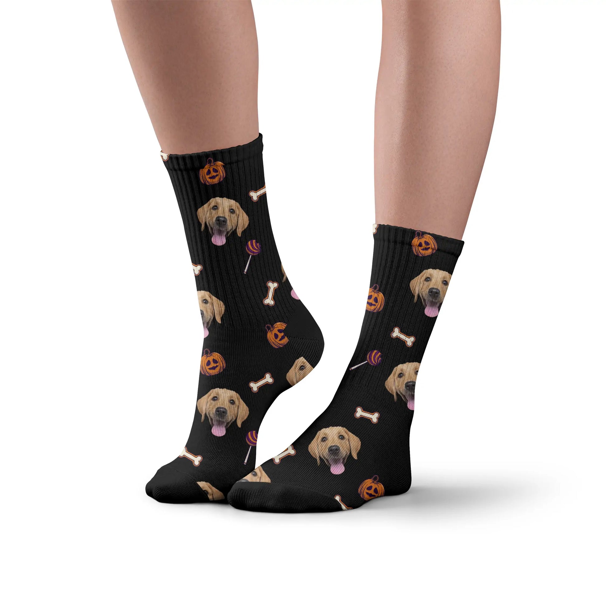 Create your own Helloween  Socks Printify